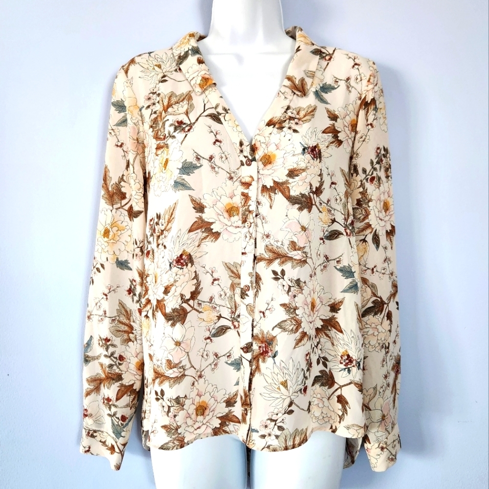 Zara Floral Blouse